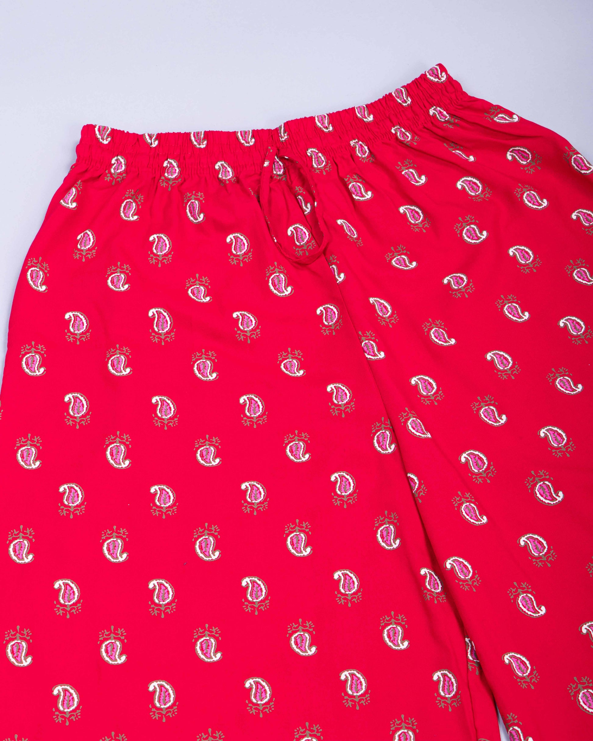 Buy Red Colour Womens Palazzo