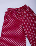 Buy Maroon Colour Womens Palazzo