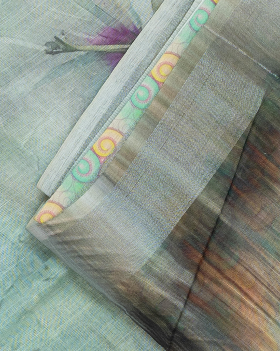 Multi Colour Cotton Saree