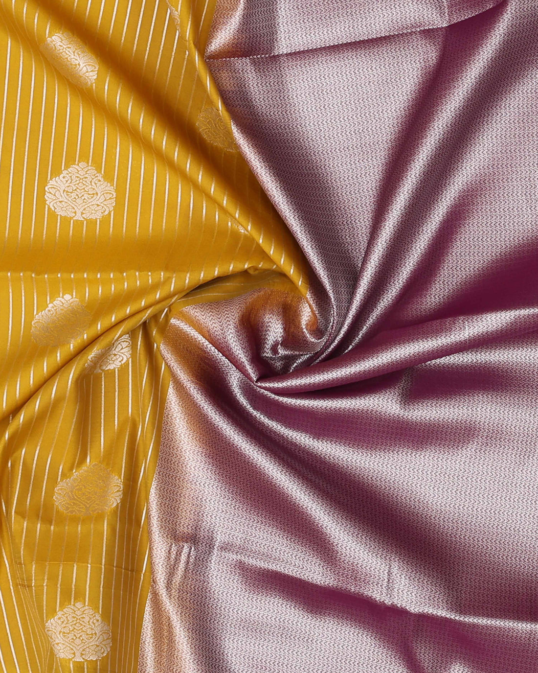 Lime Yellow Colour Soft Silk Saree