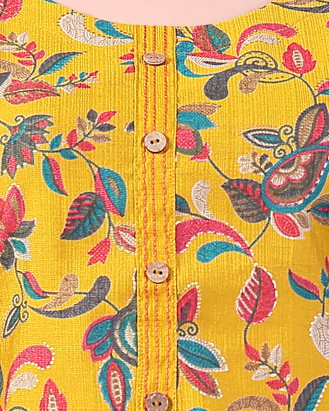 Yellow Colour Top & Palazzo Set