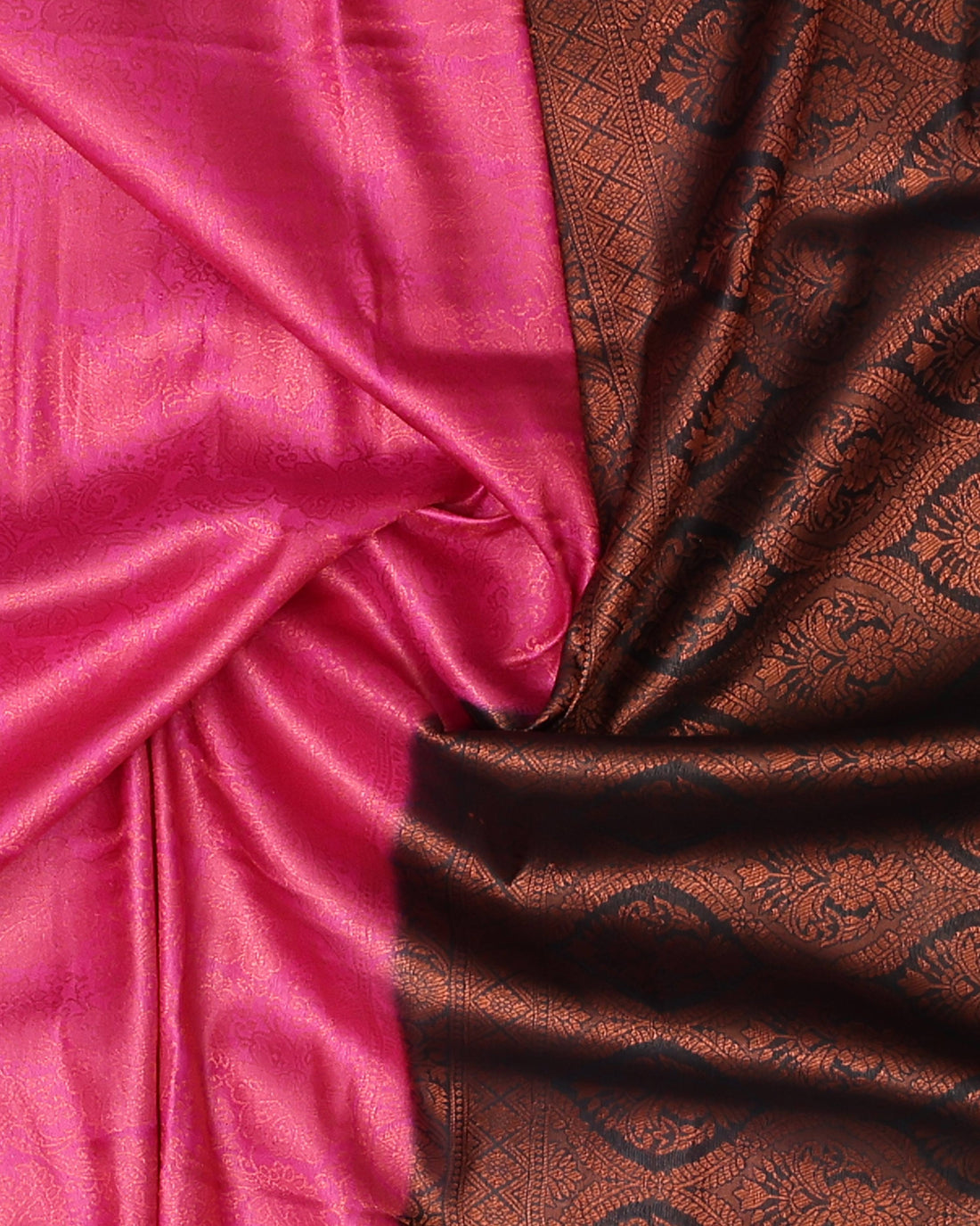 Pink Colour Soft Silk Saree