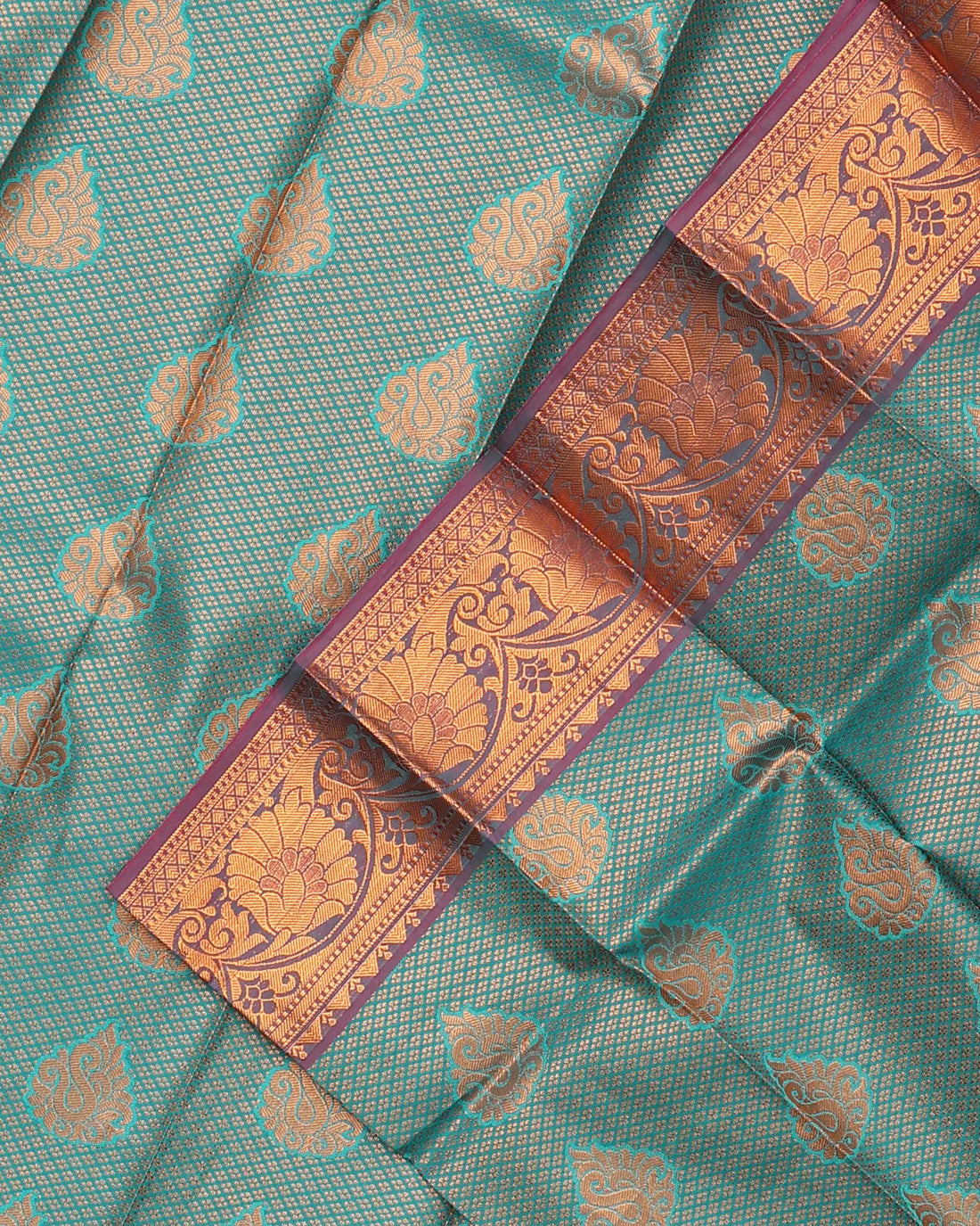 Green Colour Premium Silk Saree