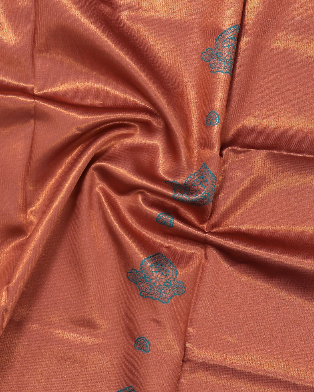 Onion Pink Color Lichi Silk Saree