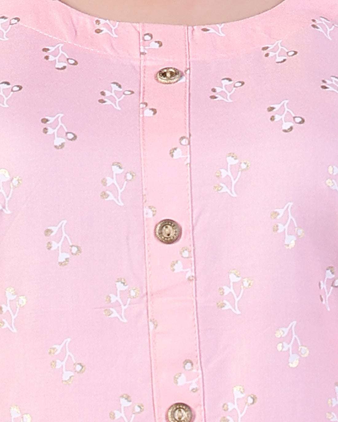 Pink Colour Top & Palazzo Set