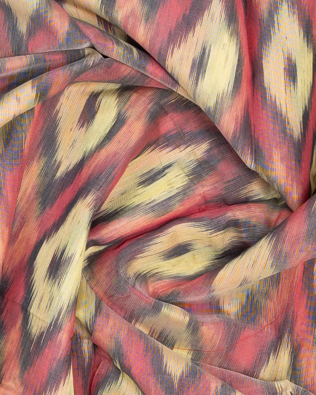 Pochampally Ikkat Handloom Cotton Saree - Multi