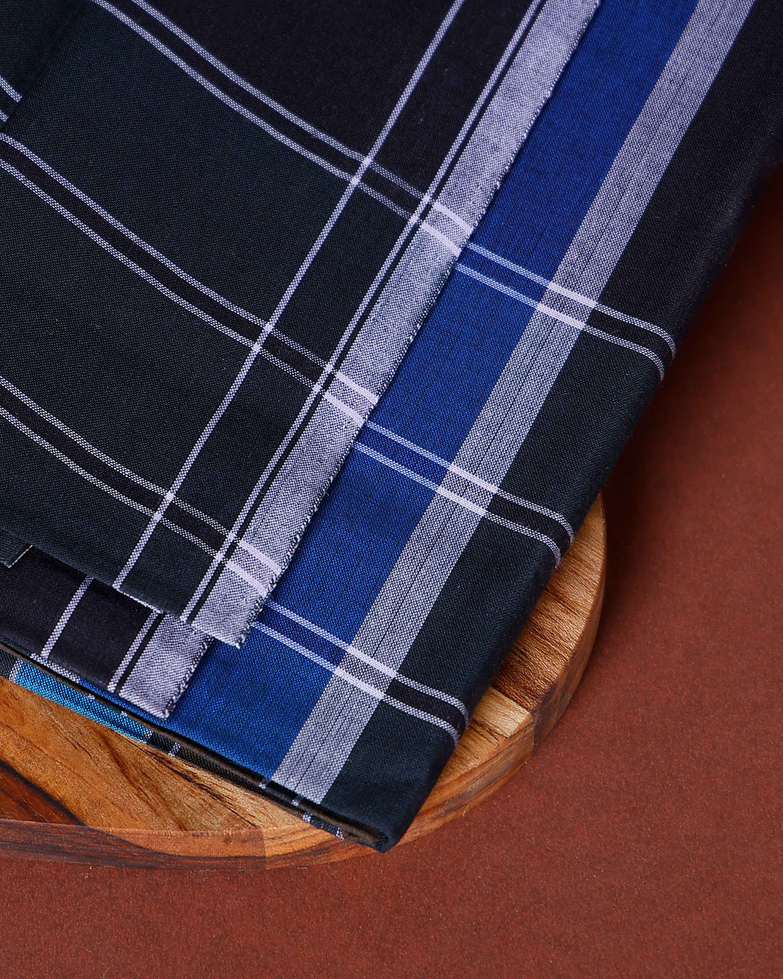 JKT Brand Men's Premium Cotton Stripes Lungi Stitched - Multi