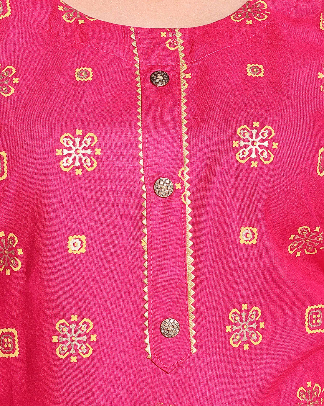 Pink Colour Top & Palazzo Set