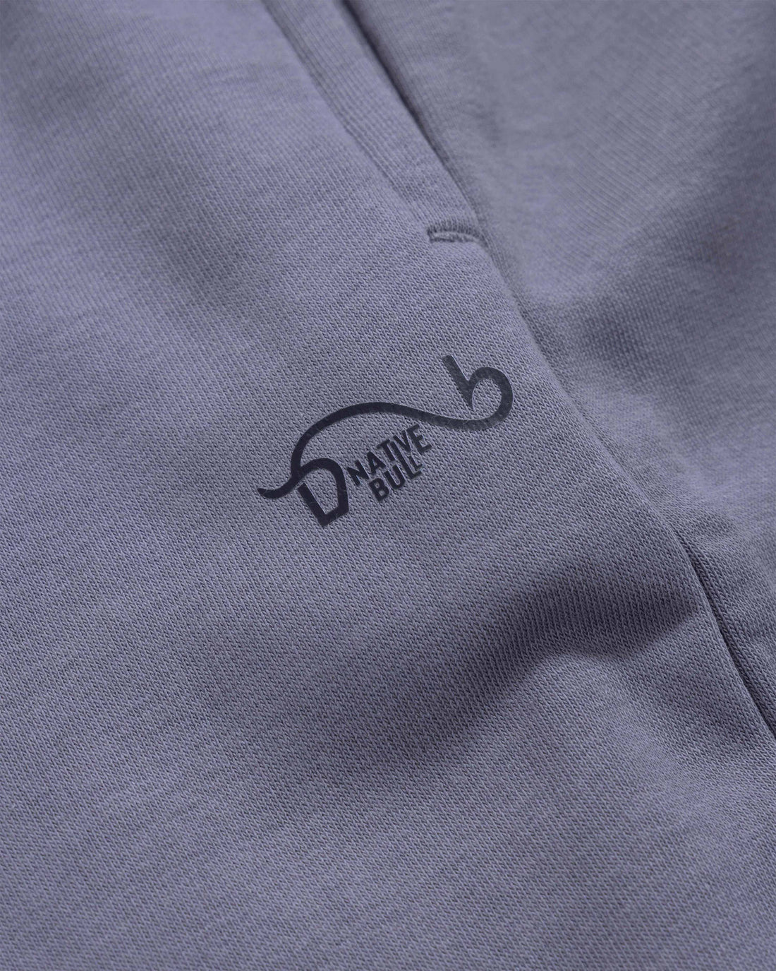 Men’s Jogger-Style Track Pant with Ribbed Cuffs and Adjustable Drawstring - Grey