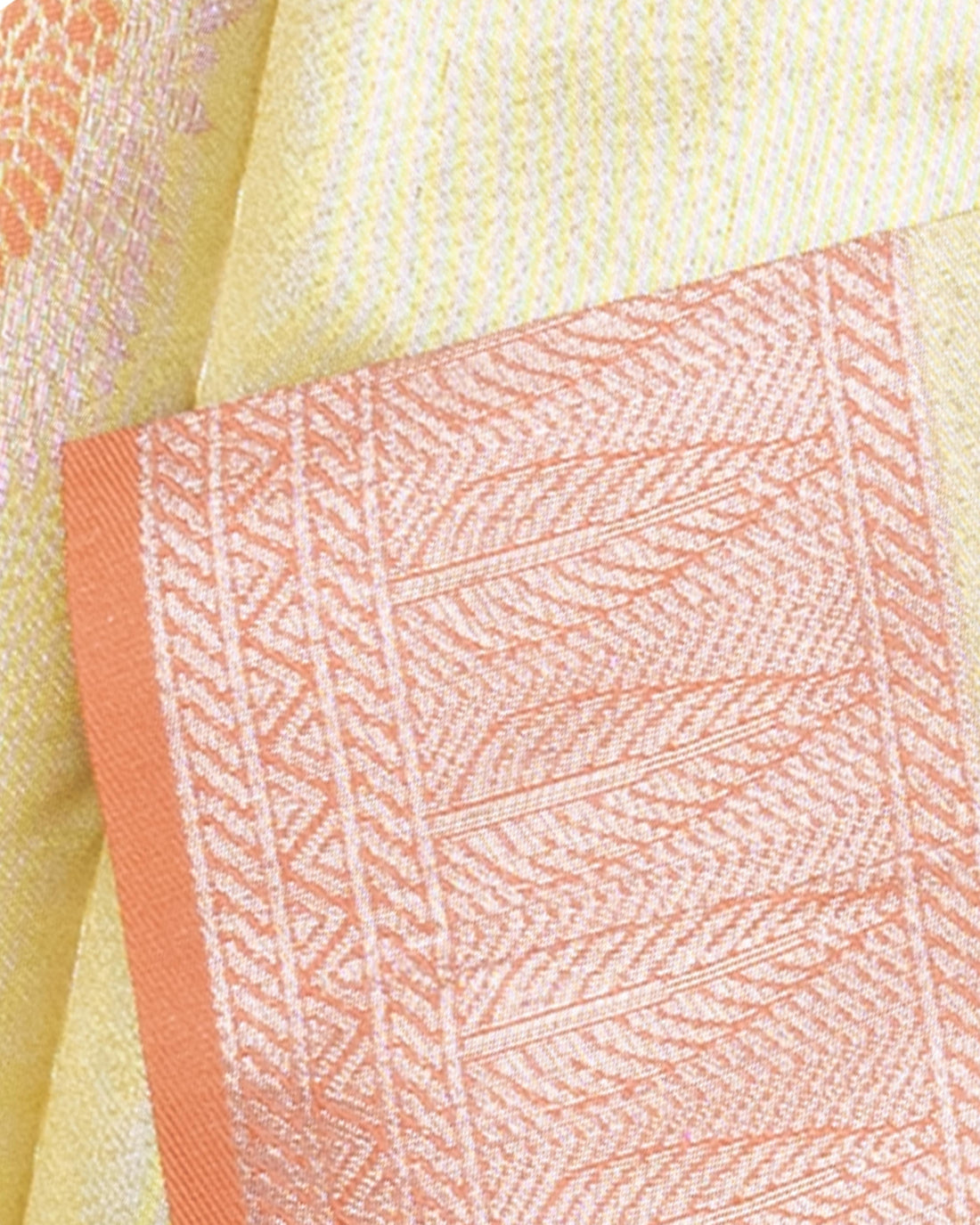 Light Yellow Color Elampillai Silk Cotton Sarees