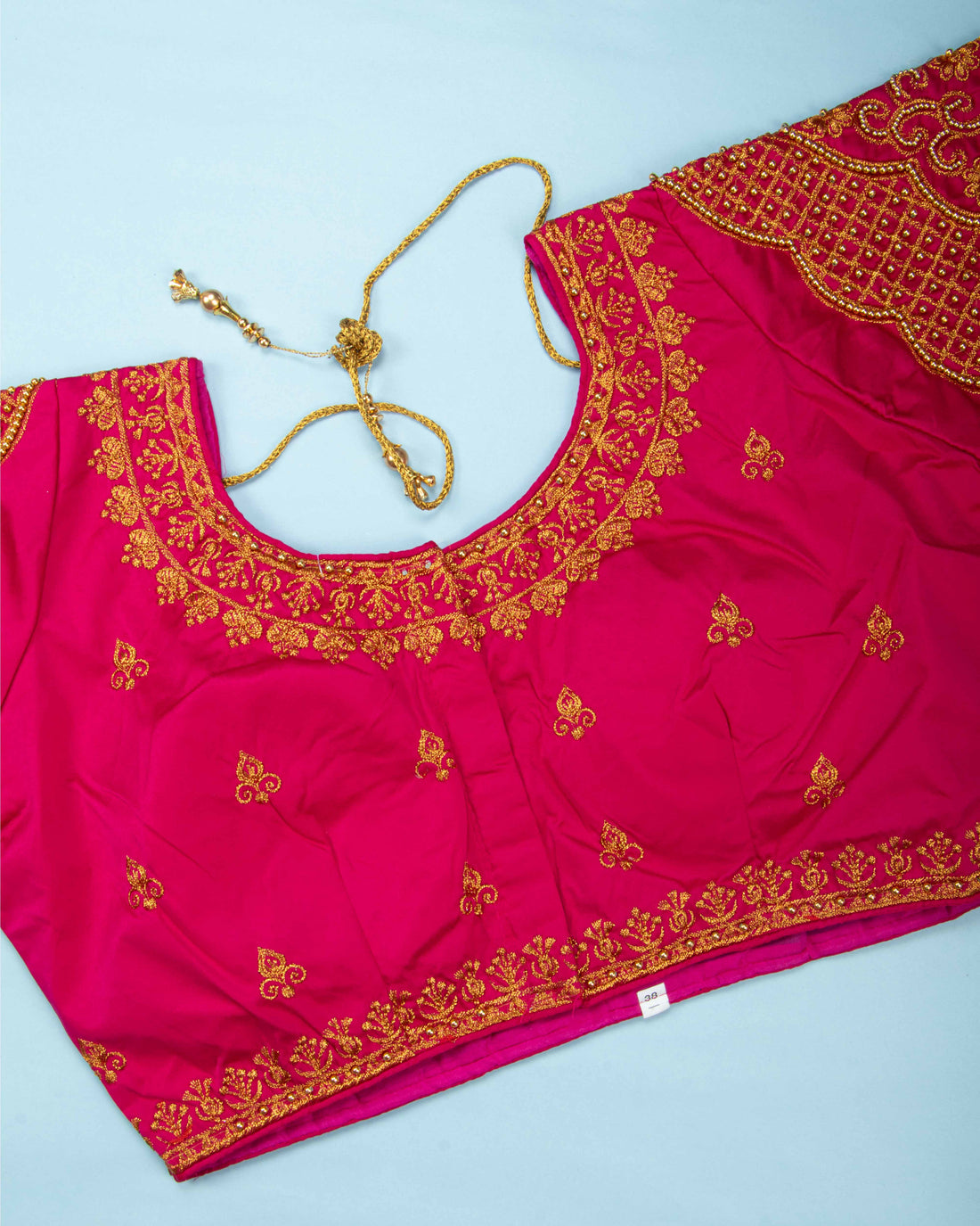 Pink Colour Readymade Blouse