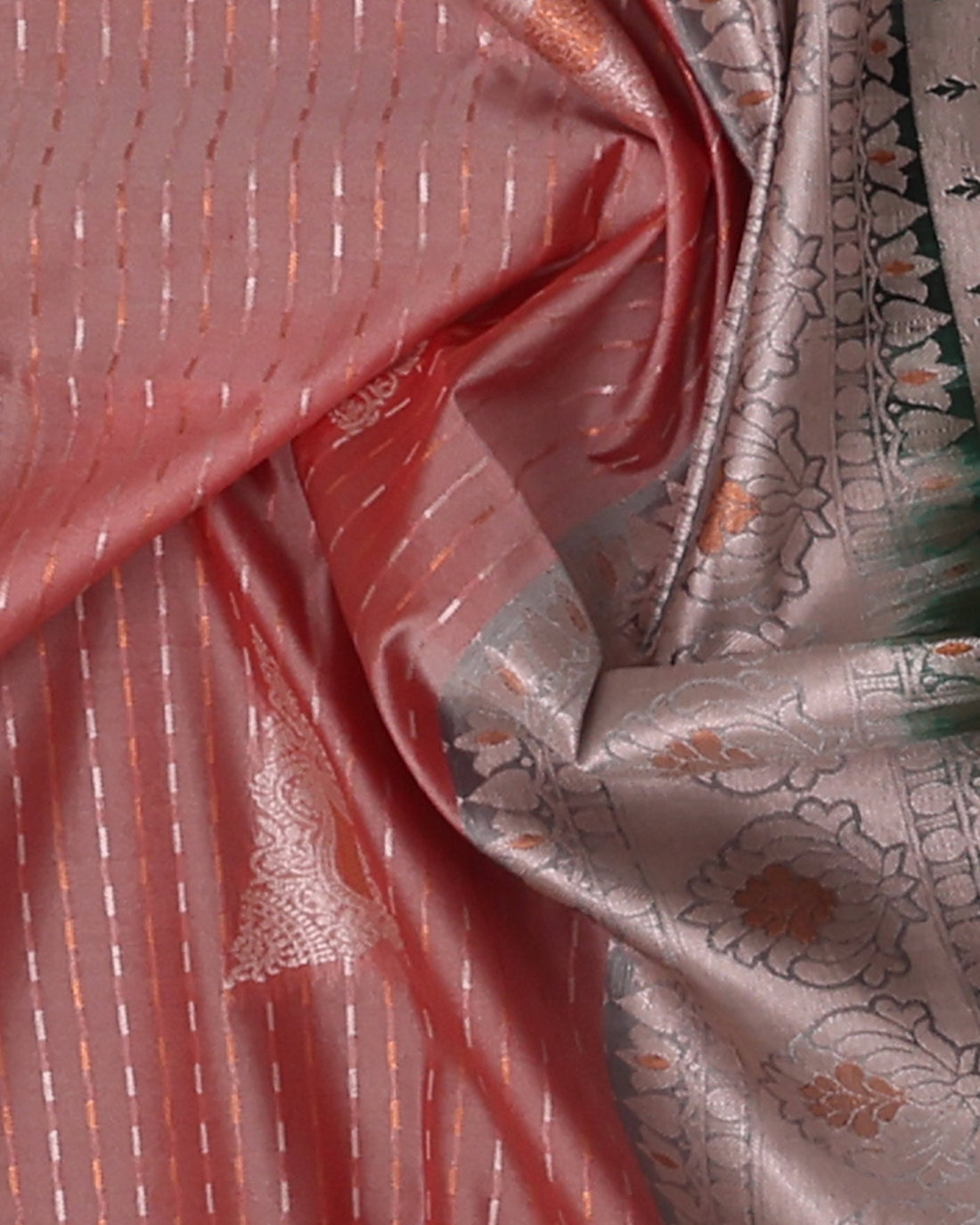 Baby Pink Colour Soft Silk Saree