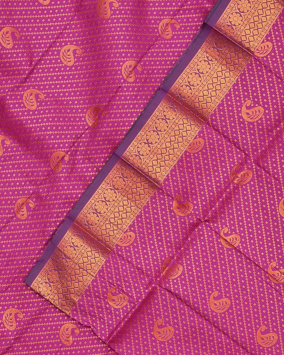 Premium Silk Saree - Purple