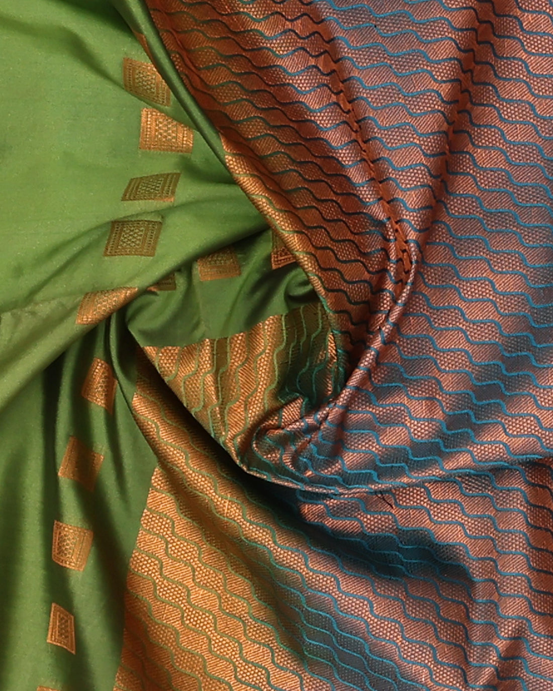 Green Colour Soft Silk Saree
