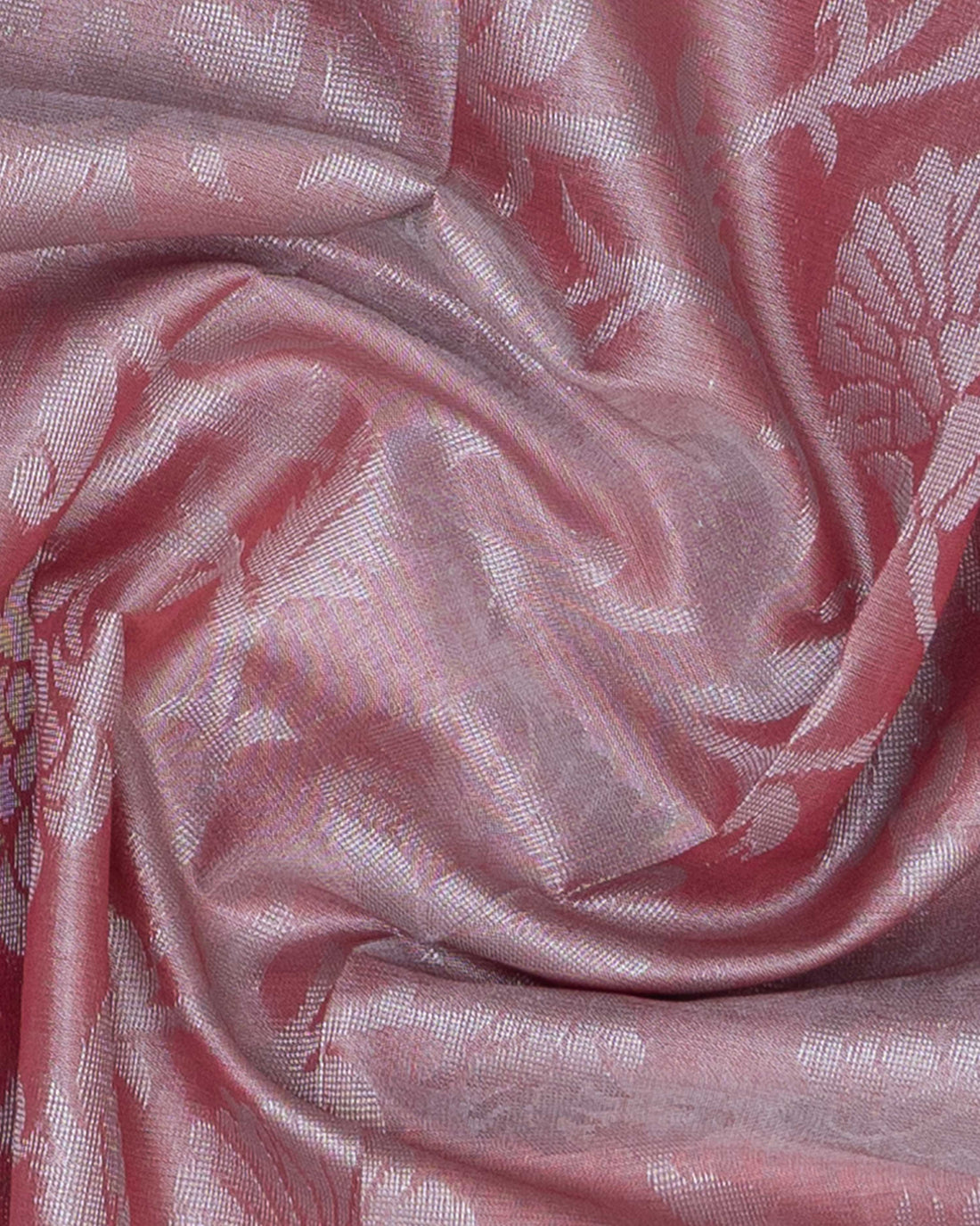 Pink Color Silk Cotton Saree