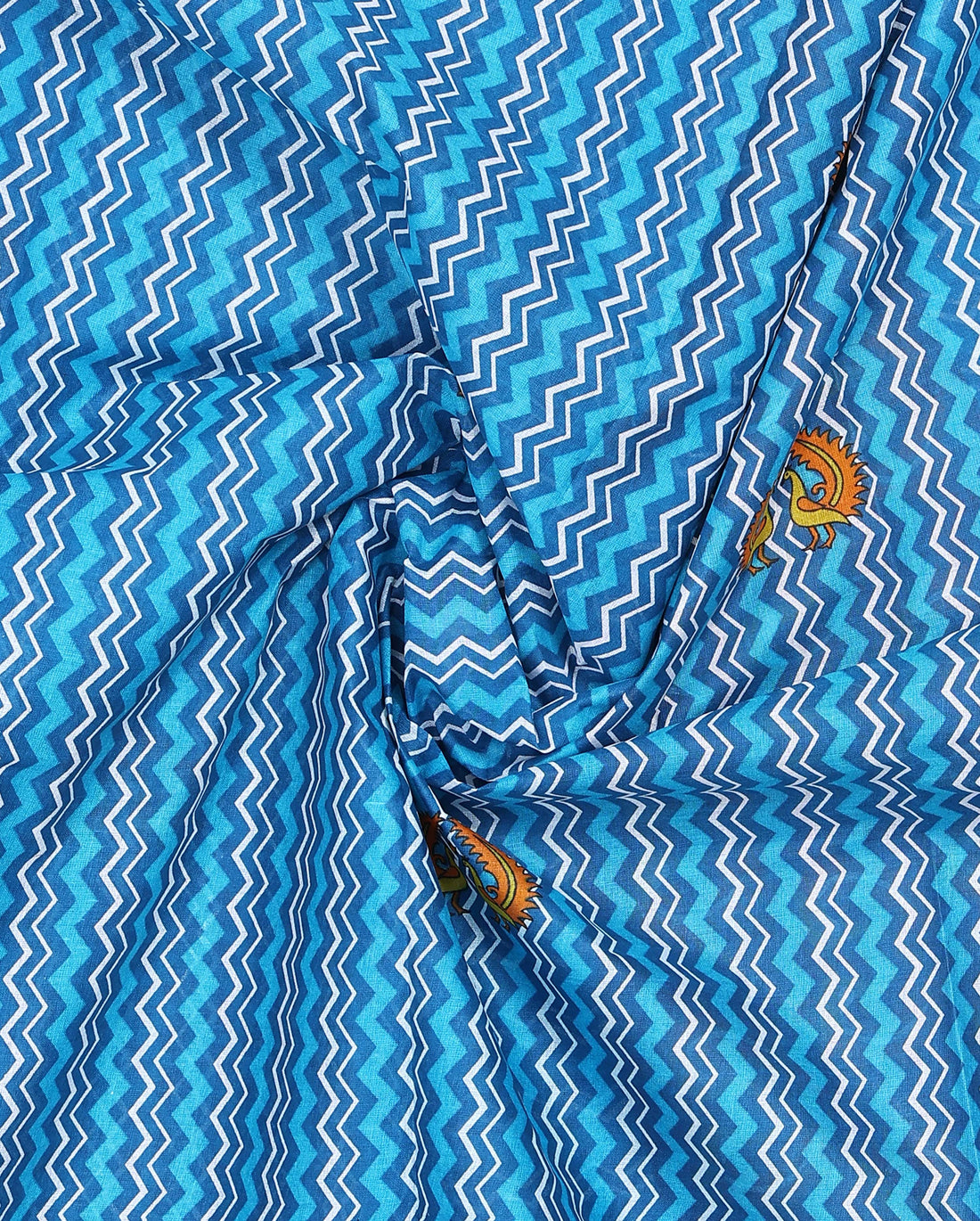 Graceful Voile Saree in Lightweight Finish - Blue