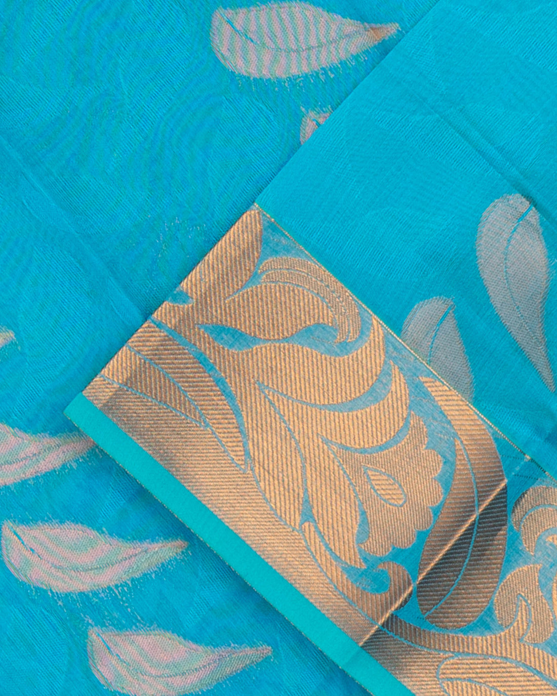 Multi Color Silk Cotton Saree