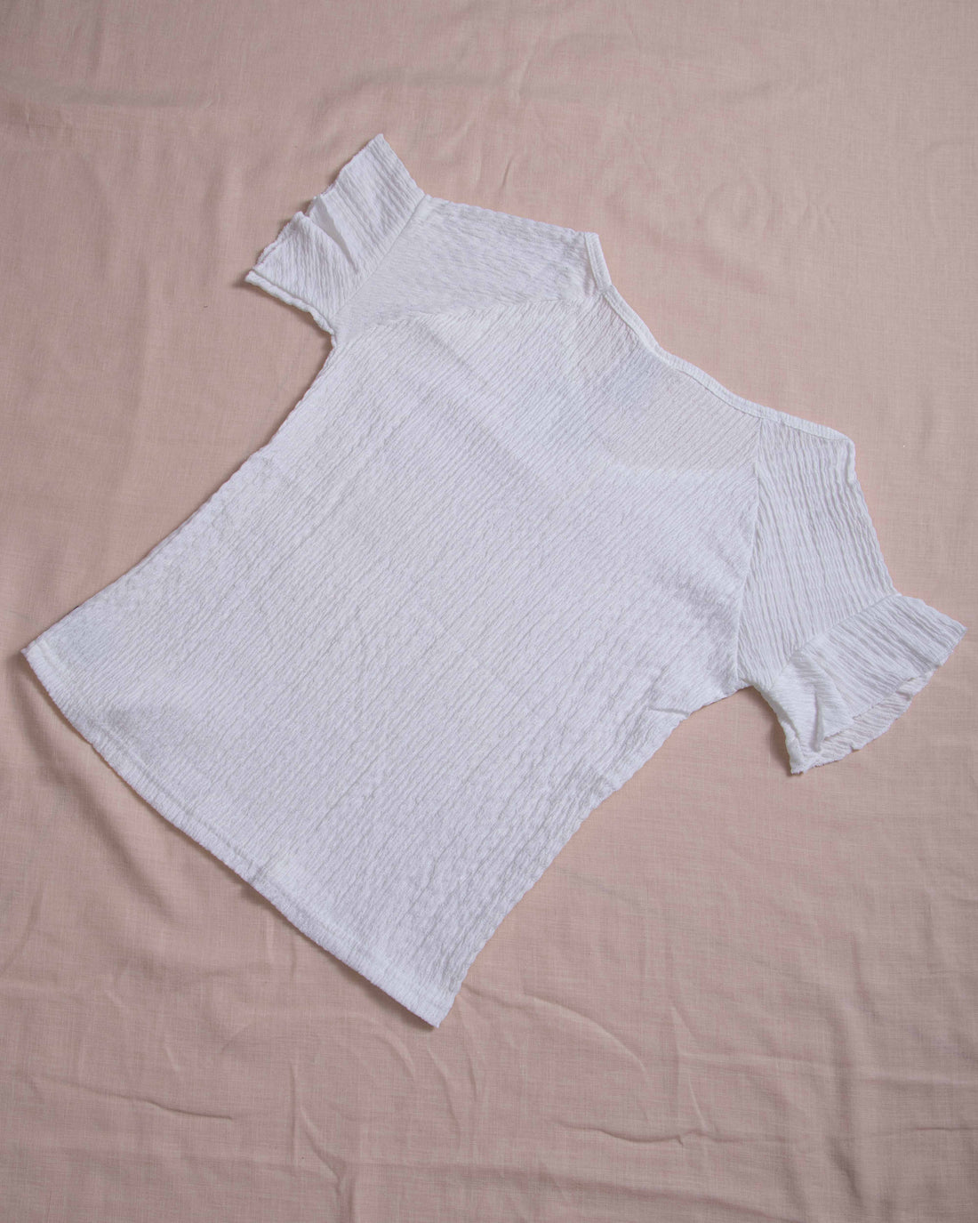 Women White Colour T-Shirt