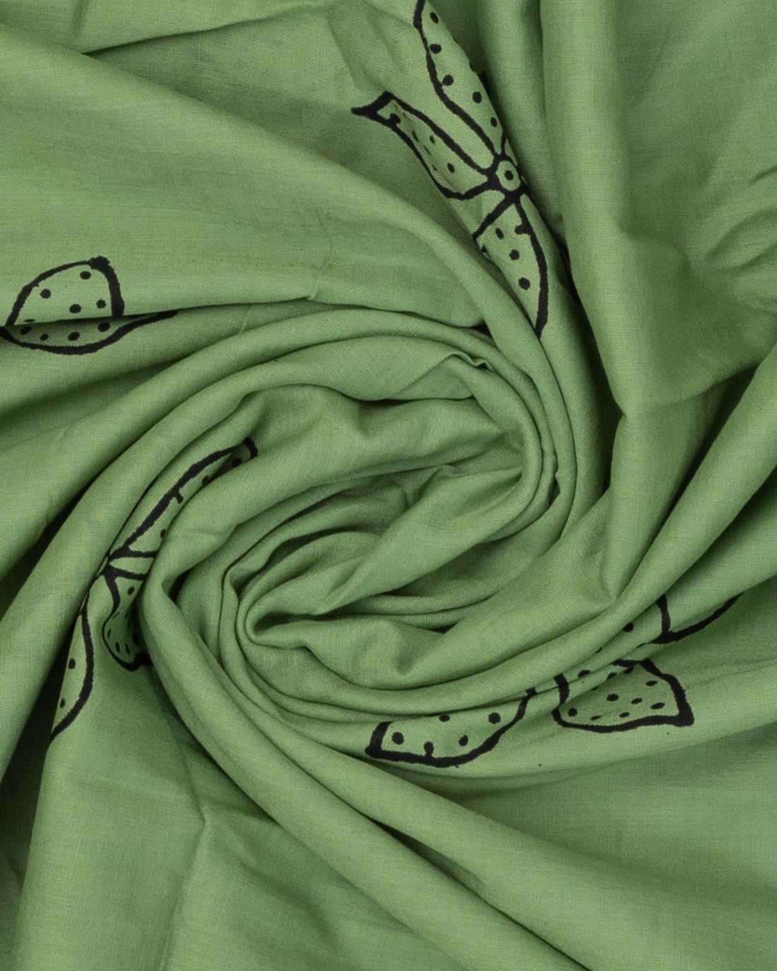 Green Colour Mul Mul Cotton Saree