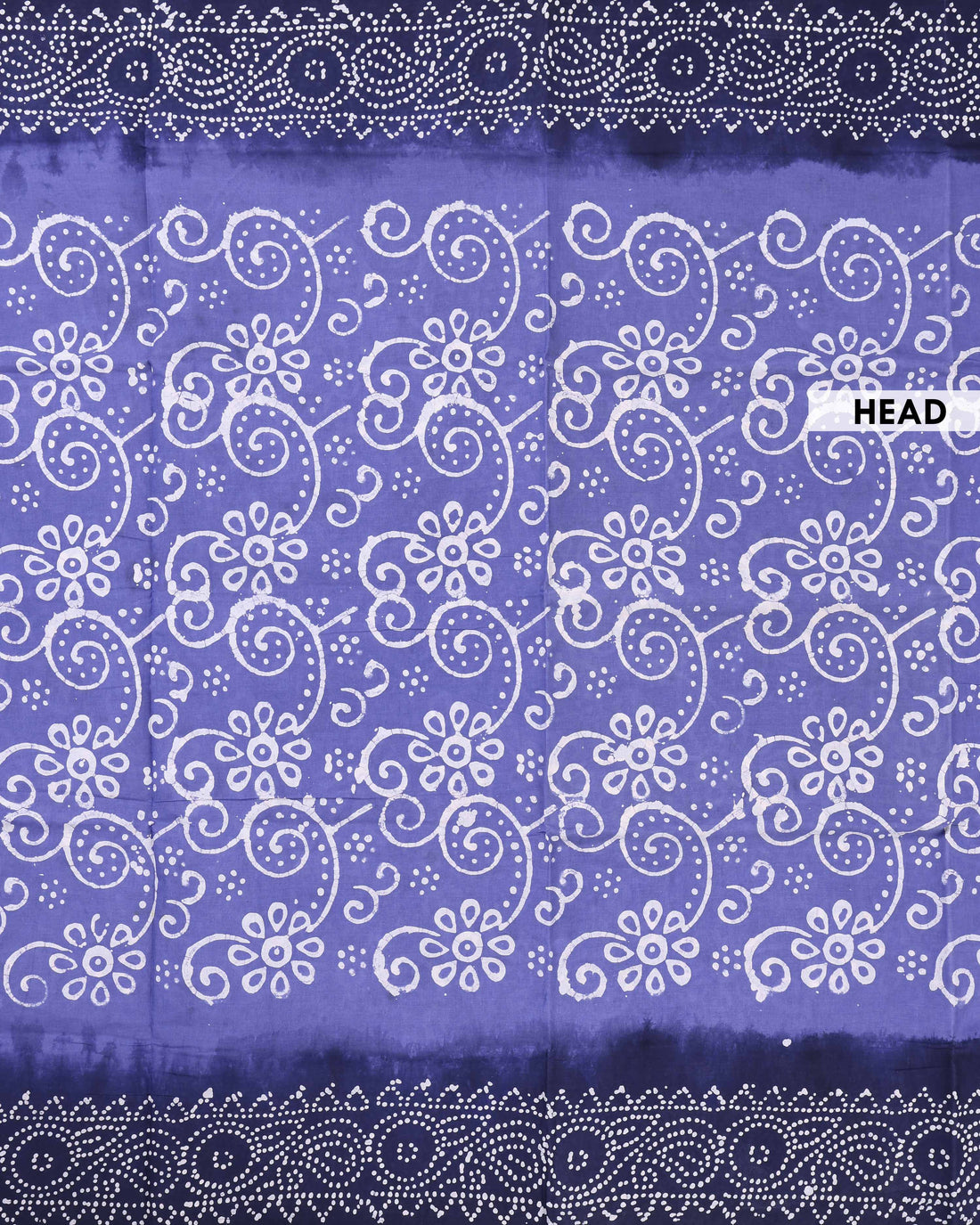 Classic Sungudi Cotton Saree With Printed Design - Lavender