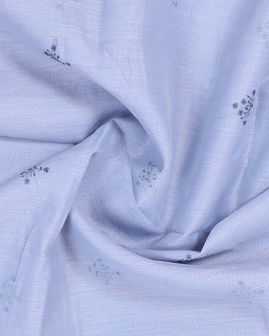 Light Blue Color Linen Cotton Saree