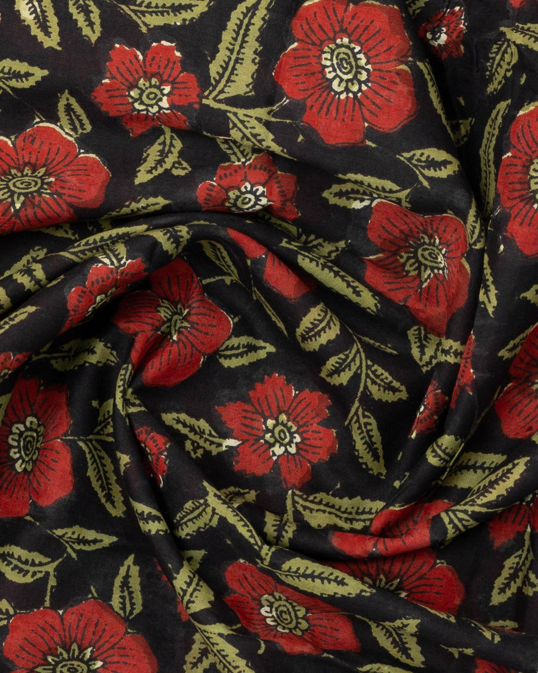 Multi Colour Mul Mul Cotton Saree