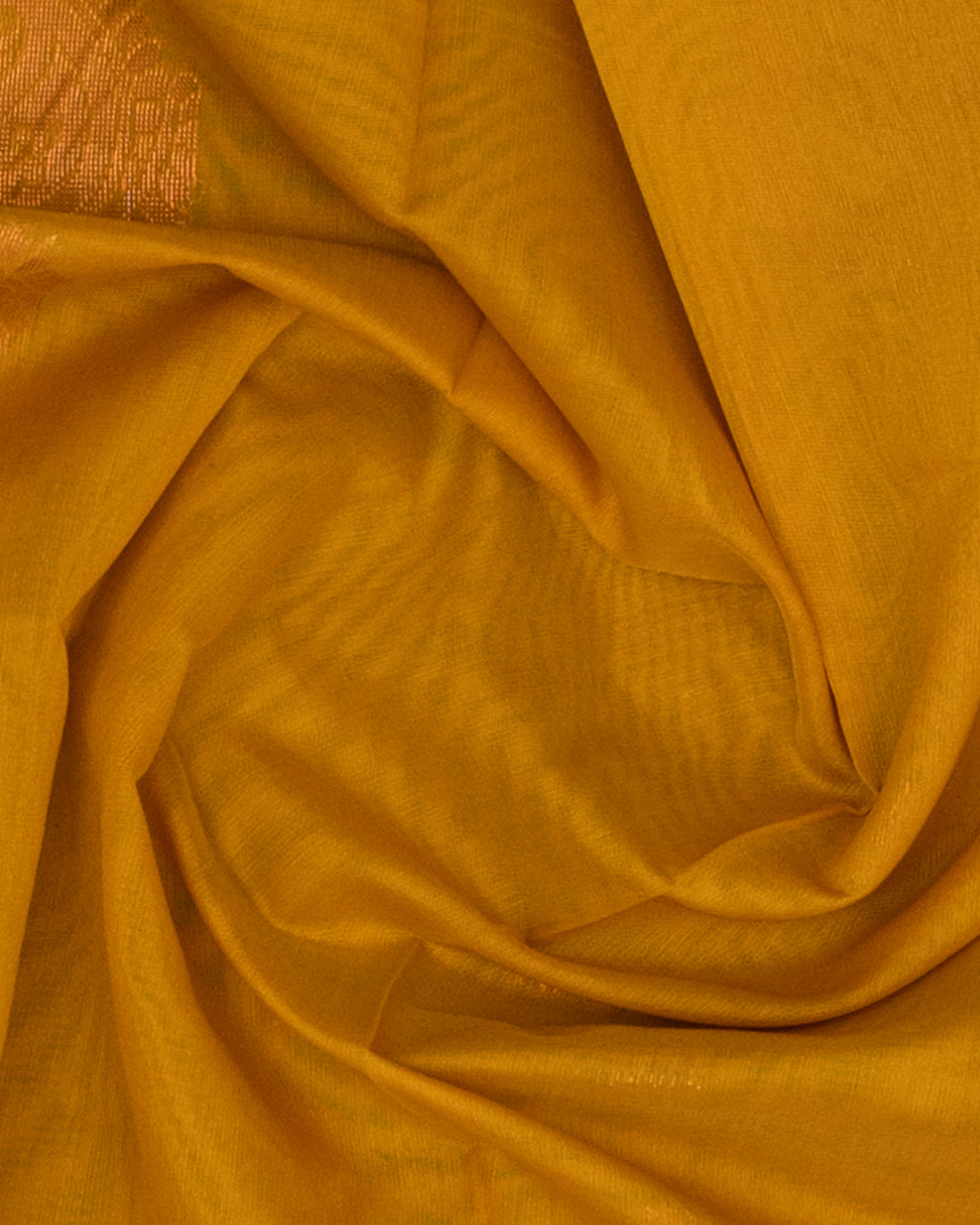 Yellow Color Silk Cotton Saree