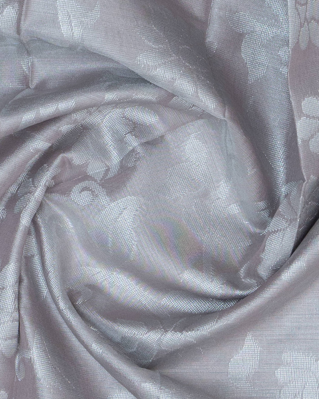 Grey Color Silk Cotton Saree