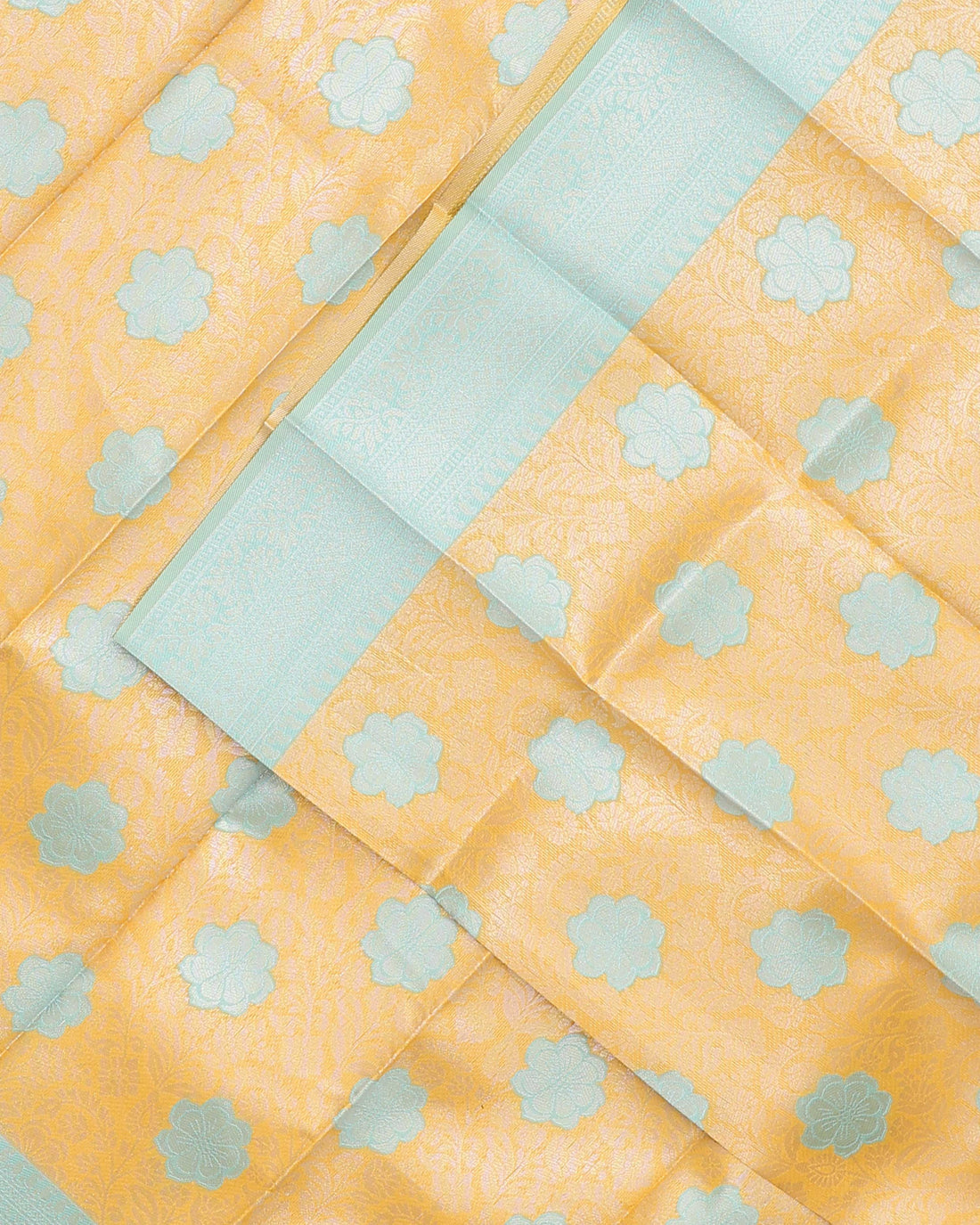 Yellow Colour Premium Silk Saree