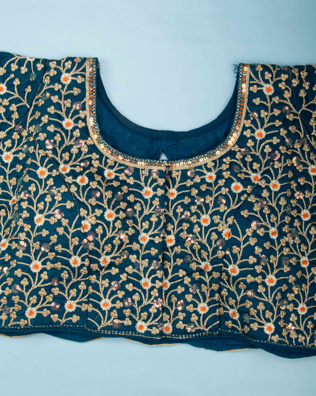 Blue Colour Readymade Blouse
