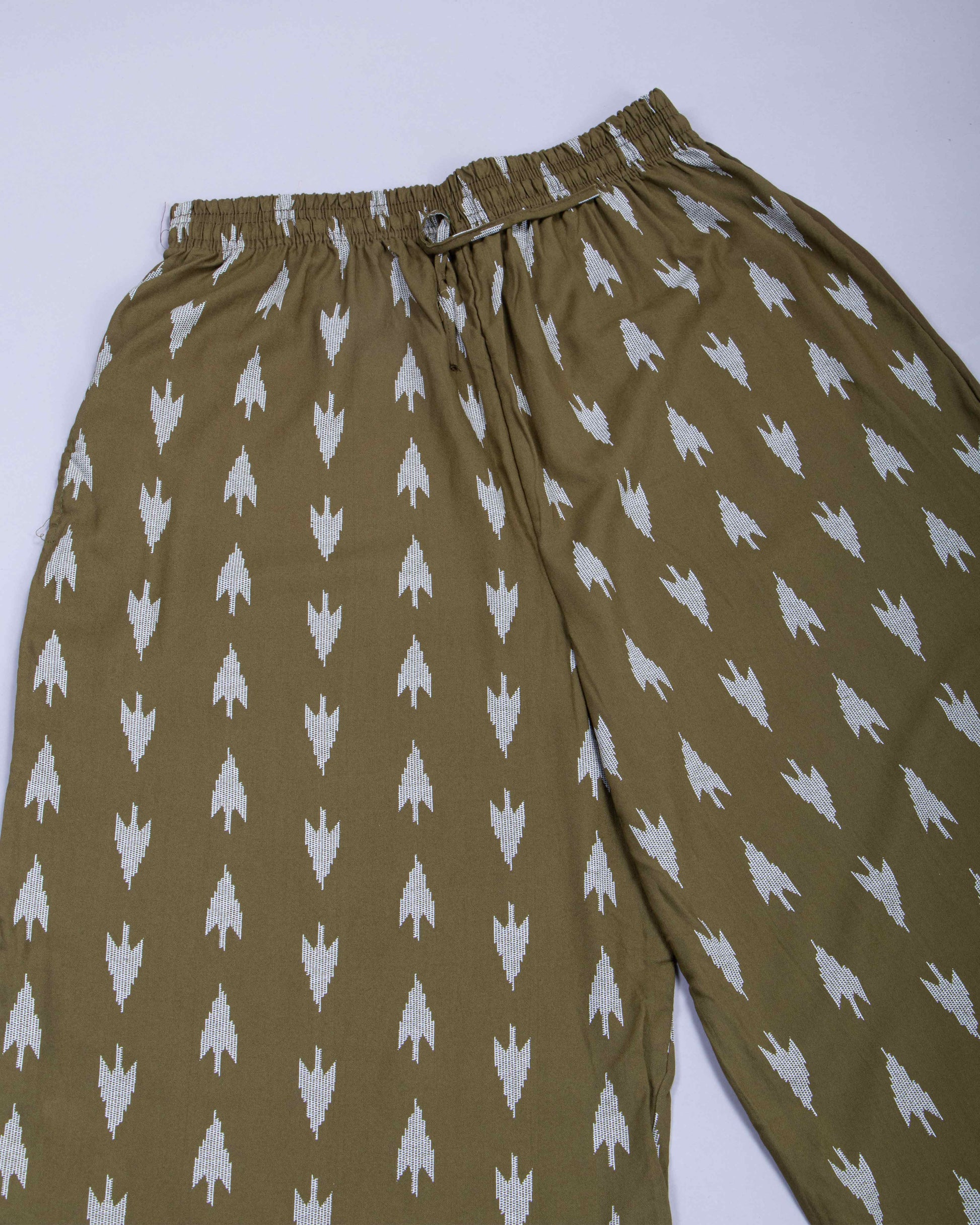Buy Olive Green Colour Womens Palazzo