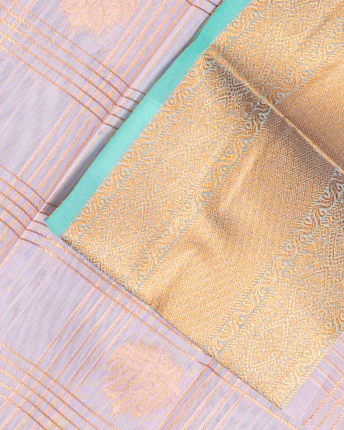Lavender Color Elampillai Silk Cotton Sarees