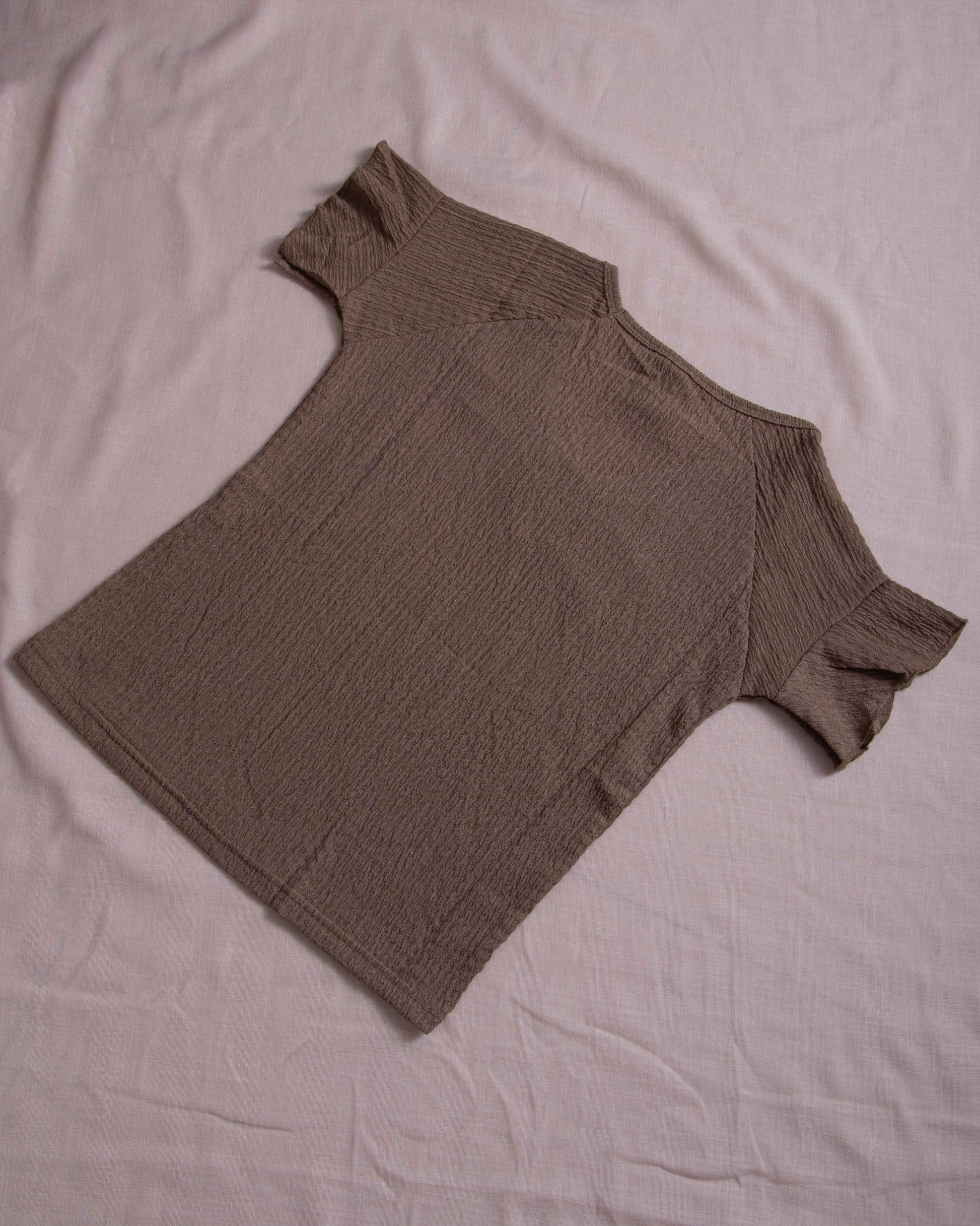 Buy Women Brown Colour T-Shirt