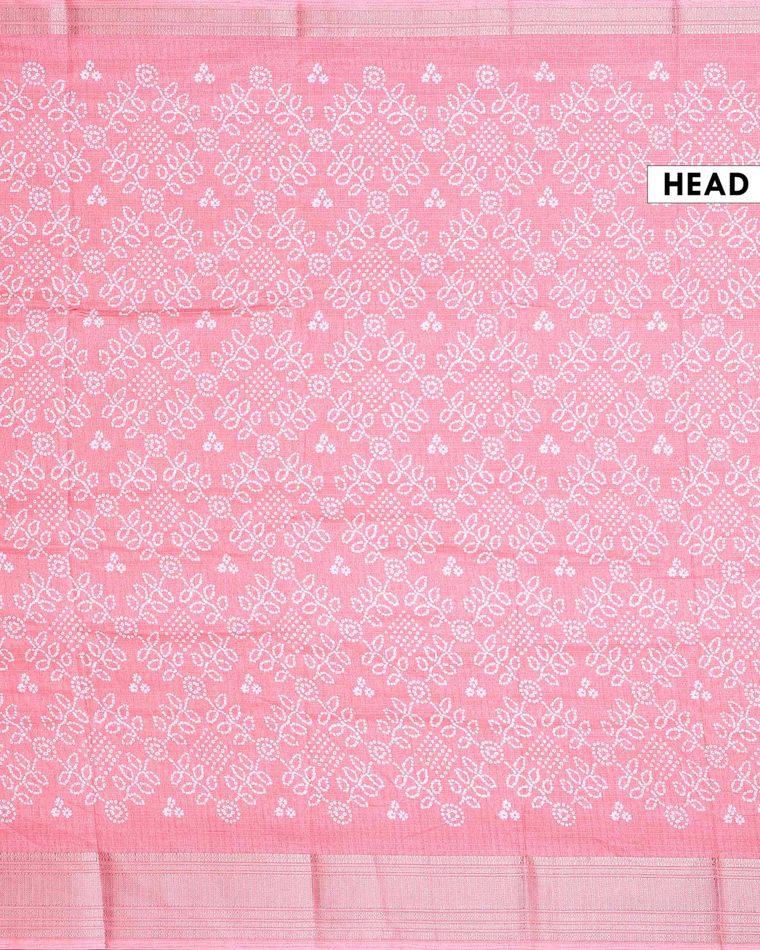 Elegant Dola Silk Saree with Intricate Floral Vine Weave and Zari Border - Pink