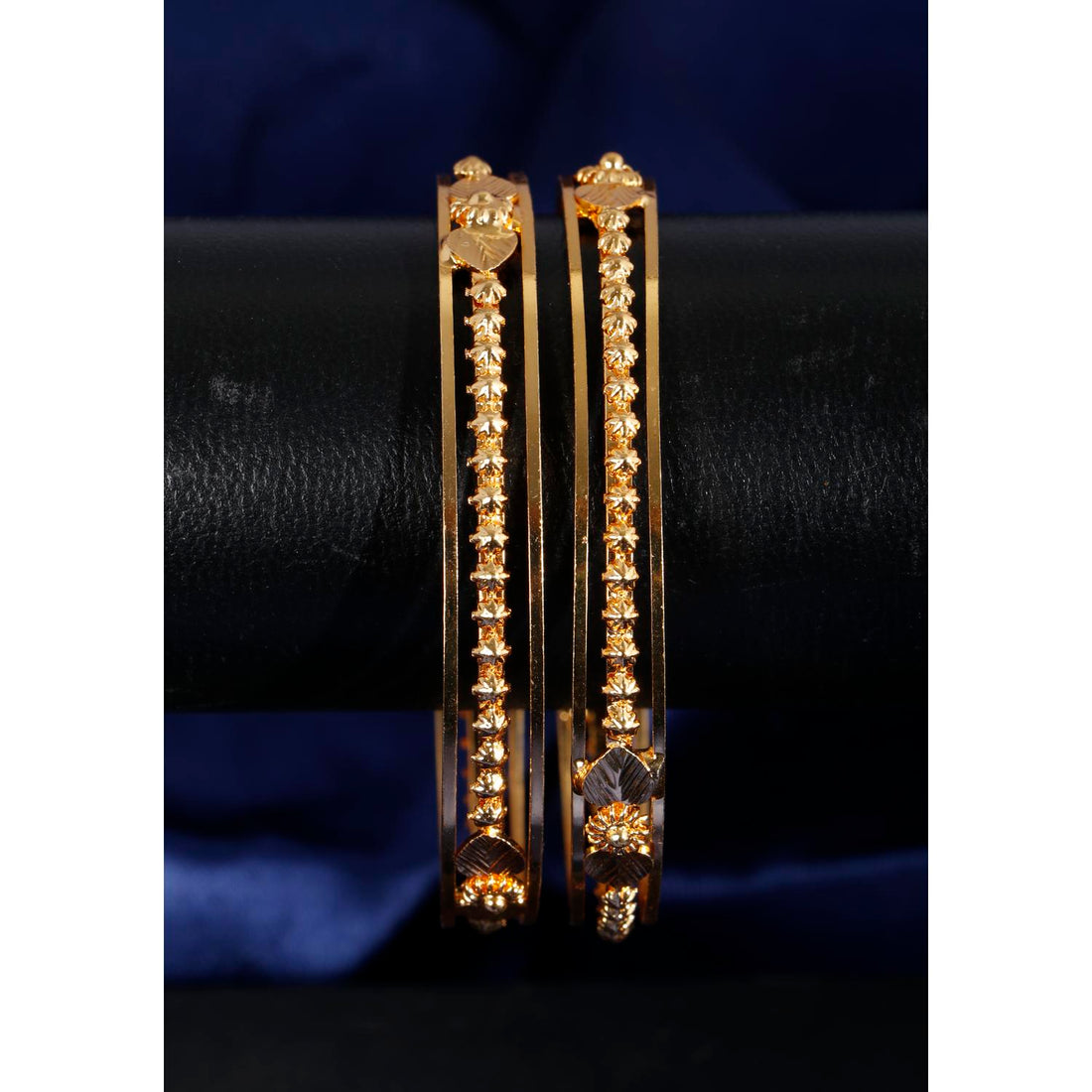 Buy Set Of 2 Gold Plated Bangles