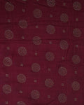 Elegant Women’s Dupatta with All Over Circular Sequin Butta Motifs with Delicate Embroidery & Tassel Border, Purple