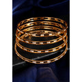 Buy Set Of 4 Gold Plated Bangles