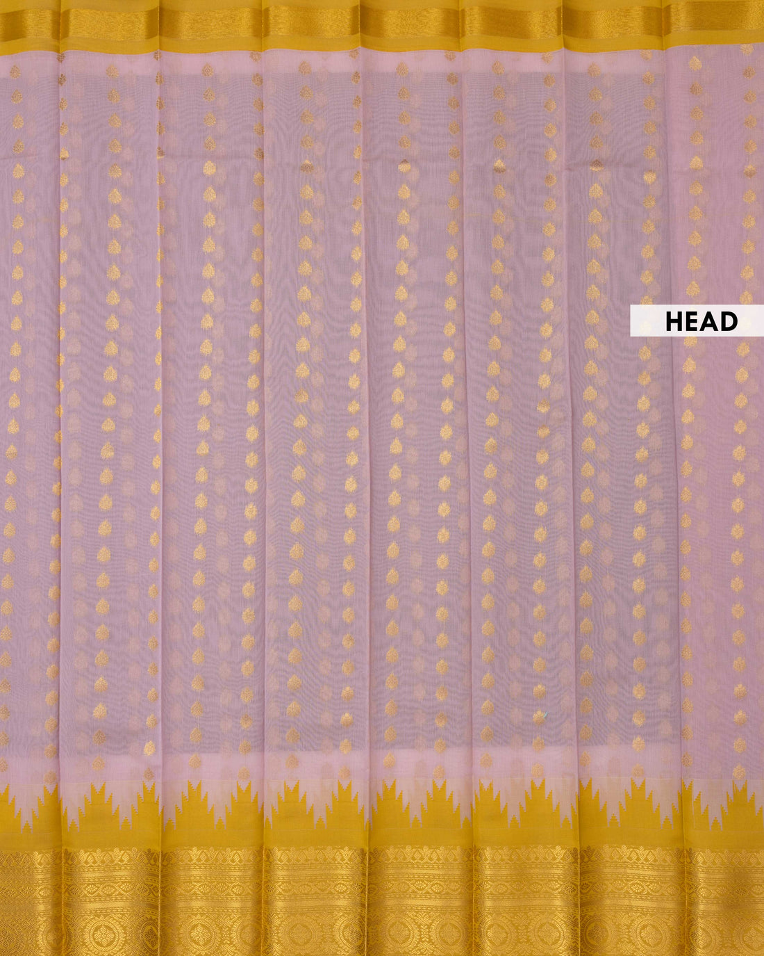 Lavender Color Elampillai Silk Cotton Sarees