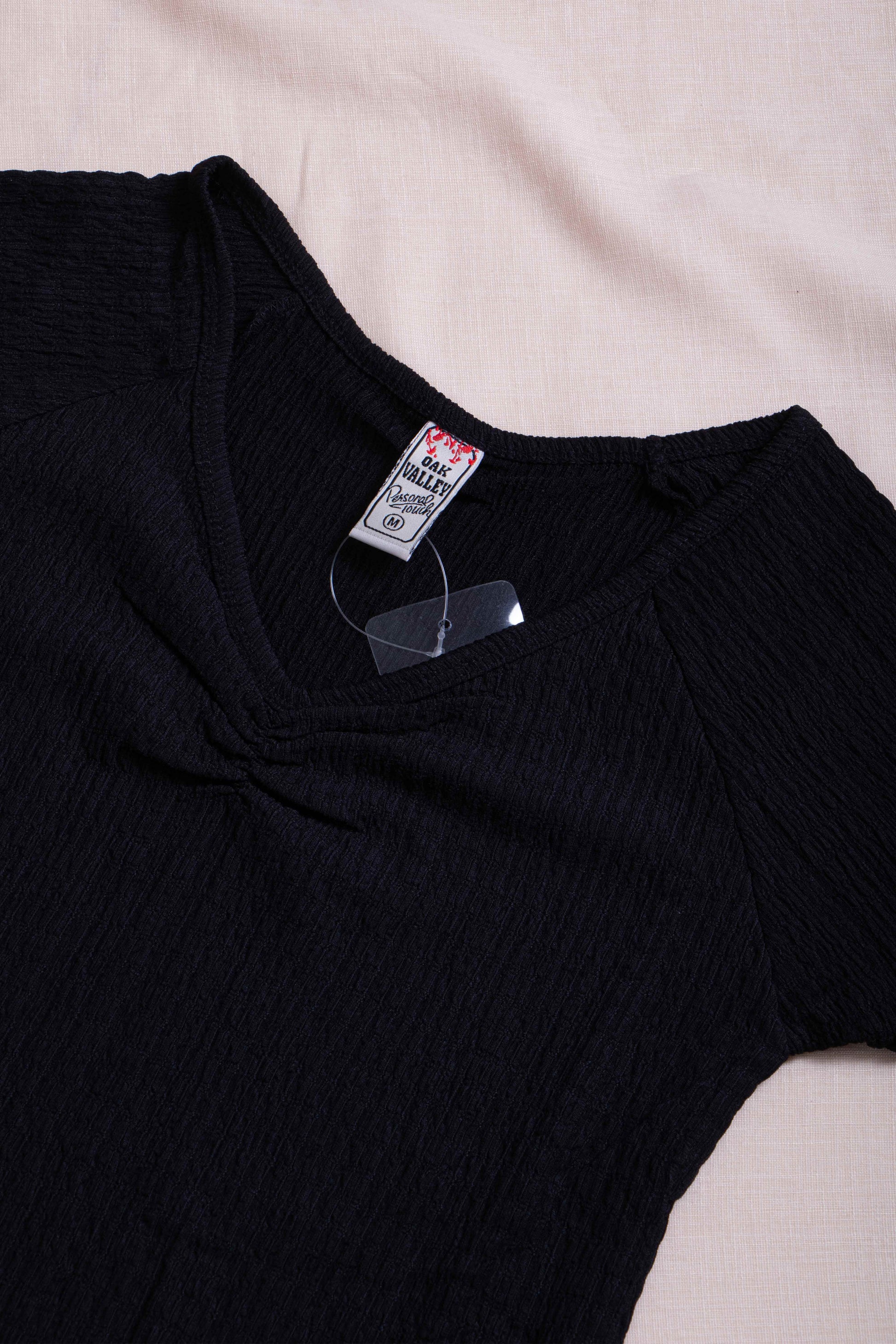 Shop Women Black Colour T-Shirt