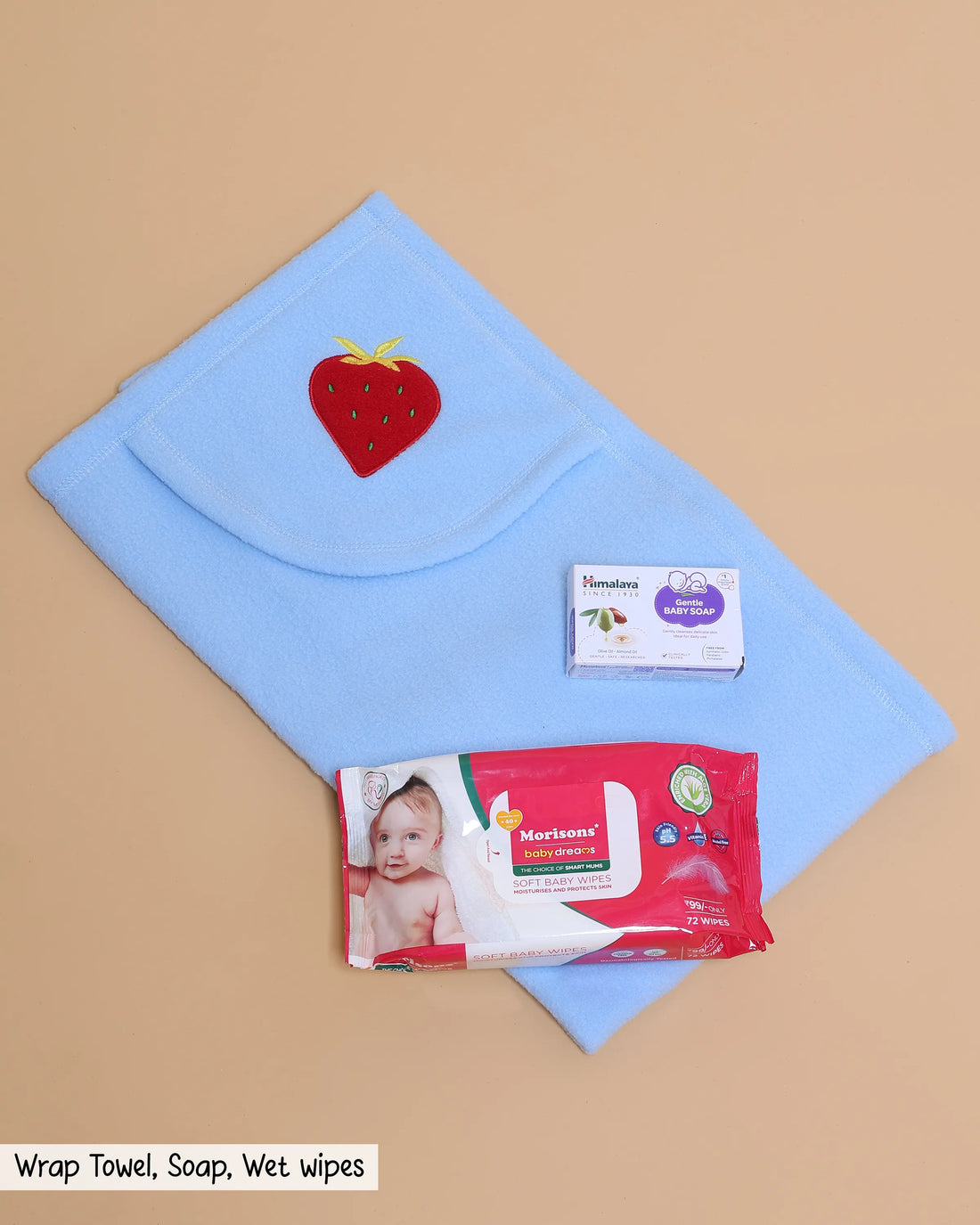 New Born Boy Baby Essentials Gift Combo Box - 10 Items