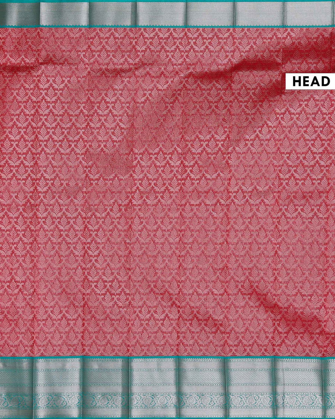 Elegant Elampillai Silk Cotton Saree with Intricate Zari Woven Motifs and Contrast Border  - Red