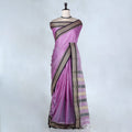 Purple Mangalagiri Cotton Saree for Women | Festive Summer Collection | Jeyachandran - Full View