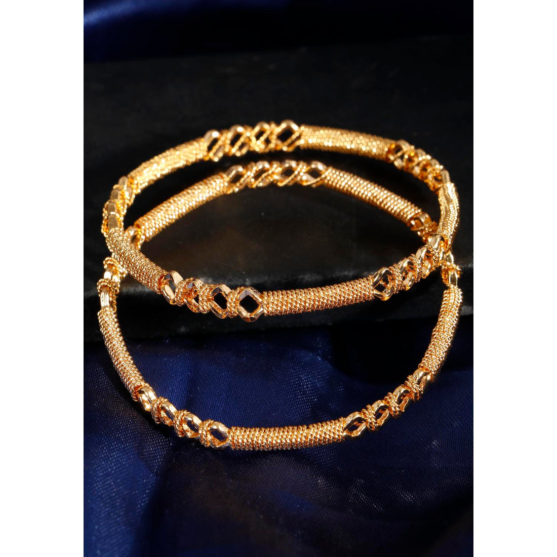 Set Of 2 Gold Plated Bangles 13