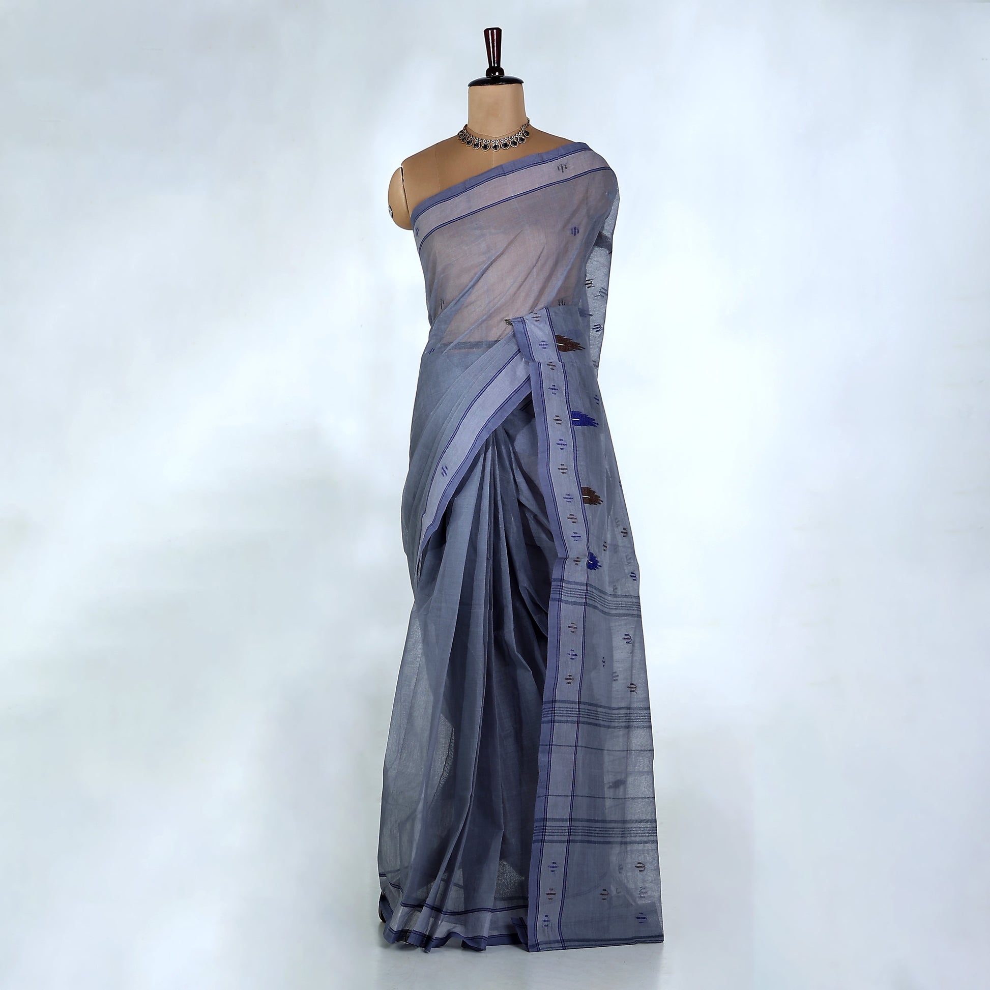 Bengal Cotton Saree For Women | Daily Office Wear Summer Collection | Jeyachandran - Full View