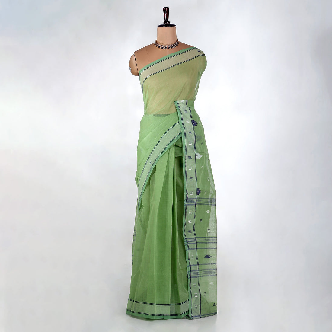 Bengal Cotton Saree For Women | Daily Office Wear Summer Collection | Jeyachandran - Full View