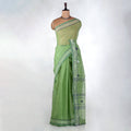 Bengal Cotton Saree For Women | Daily Office Wear Summer Collection | Jeyachandran - Full View