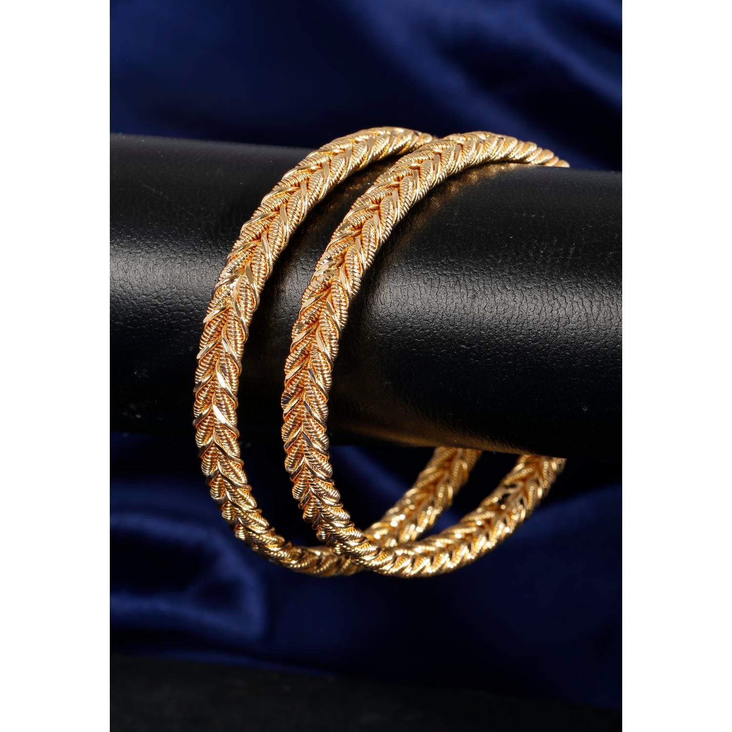 Set Of 2 Gold Plated Bangles