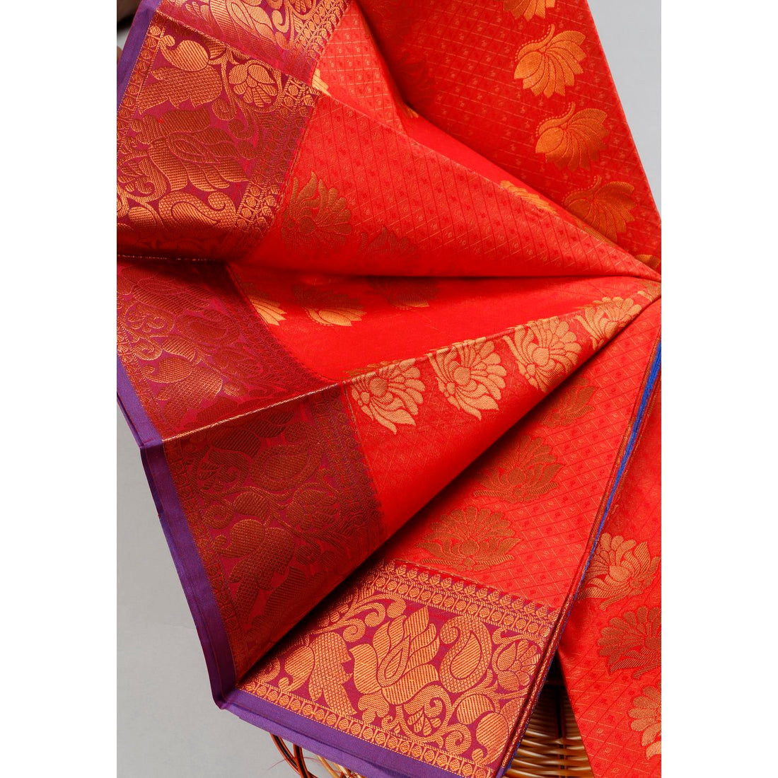 Red Colour Aparna Saree