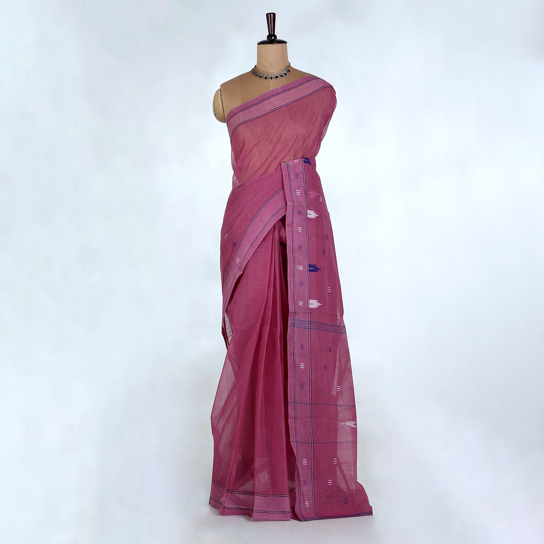 Bengal Cotton Saree For Women | Daily Office Wear Summer Collection | Jeyachandran - Full View