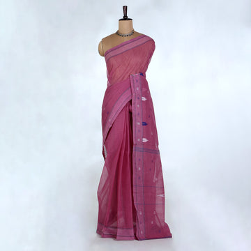 Bengal Cotton Saree For Women | Daily Office Wear Summer Collection | Jeyachandran - Full View